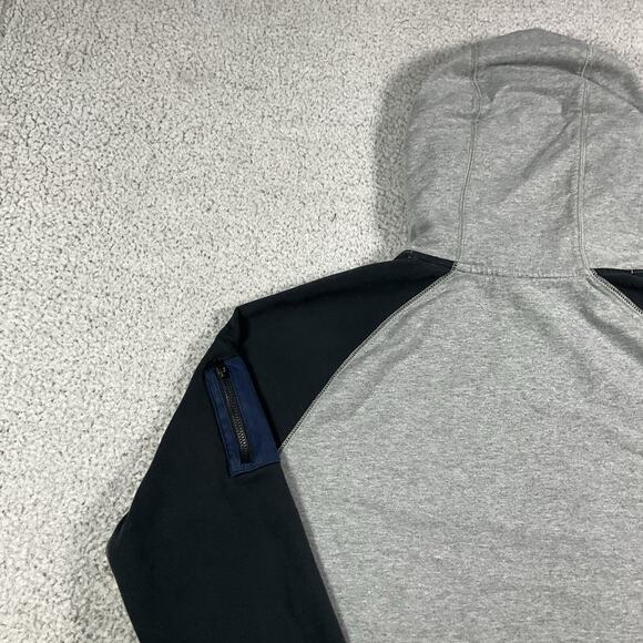 Fighting Illini Hoodie Mens L Nike Sweatshirt Illinois Swoosh NCAA Team Issued - Picture 15 of 16